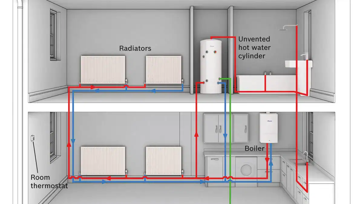 plumbox cambridge unvented cylinder vs combi boiler featured